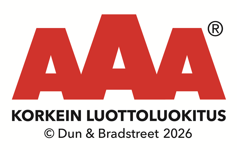 AAA Korkein luottoluokitus 2026, Dun & Bradstreet